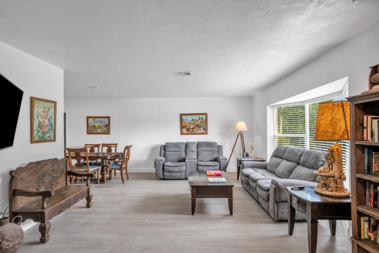 פומפנו ביץ' 4 Bd Near Beach Spacious Solar Heated Pool Waterfront Home מראה חיצוני תמונה