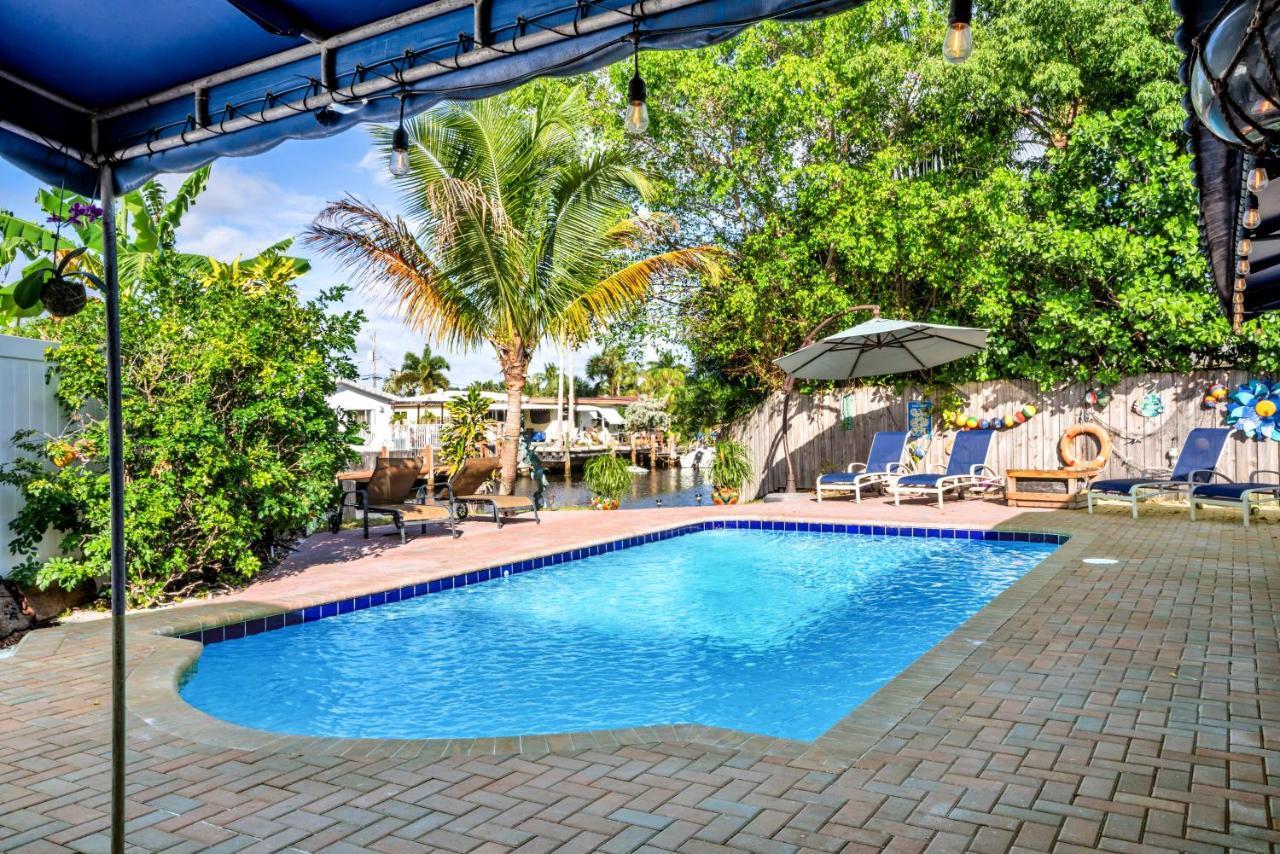 פומפנו ביץ' 4 Bd Near Beach Spacious Solar Heated Pool Waterfront Home מראה חיצוני תמונה