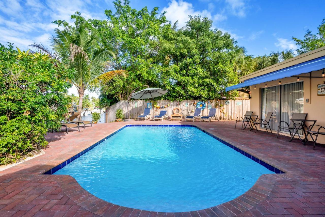 פומפנו ביץ' 4 Bd Near Beach Spacious Solar Heated Pool Waterfront Home מראה חיצוני תמונה