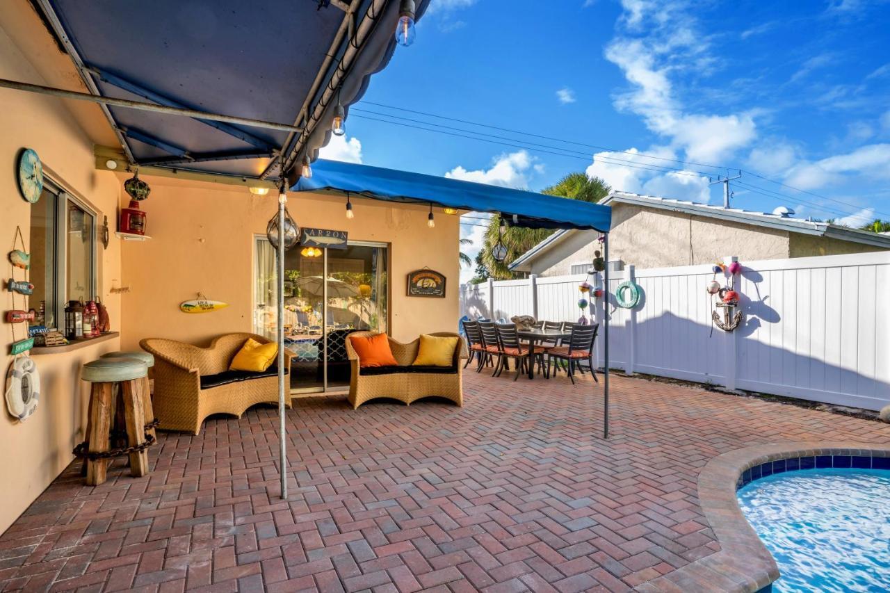 פומפנו ביץ' 4 Bd Near Beach Spacious Solar Heated Pool Waterfront Home מראה חיצוני תמונה