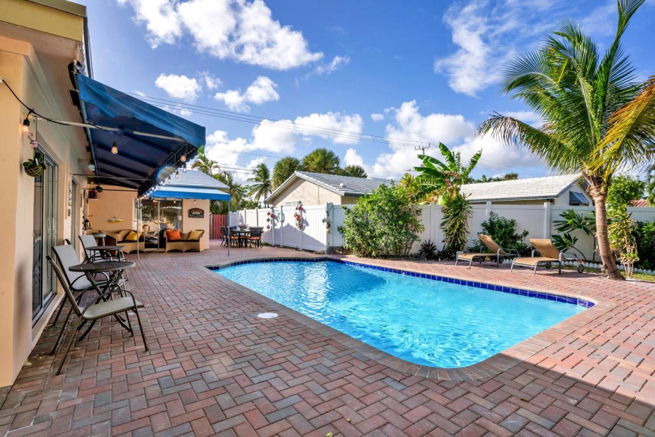 פומפנו ביץ' 4 Bd Near Beach Spacious Solar Heated Pool Waterfront Home מראה חיצוני תמונה