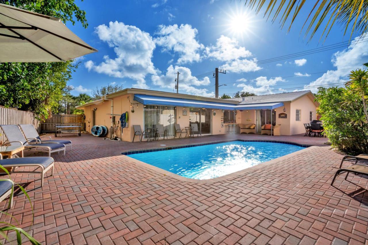 פומפנו ביץ' 4 Bd Near Beach Spacious Solar Heated Pool Waterfront Home מראה חיצוני תמונה