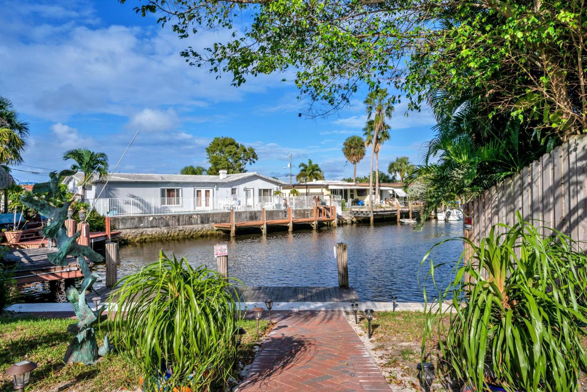 פומפנו ביץ' 4 Bd Near Beach Spacious Solar Heated Pool Waterfront Home מראה חיצוני תמונה